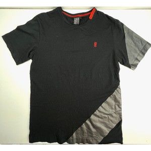 PE Nation Men Crew Neck The Up-Shot Tee Black Size M